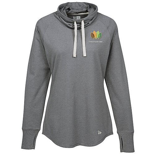 New Era Sueded Cotton Lightweight Cowl Neck Pullover - Ladies' Main Image