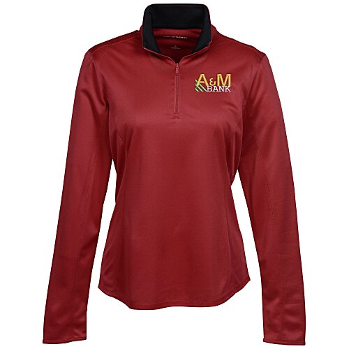 Silk Touch Performance 1/4-Zip Pullover - Ladies' - Embroidered Main Image