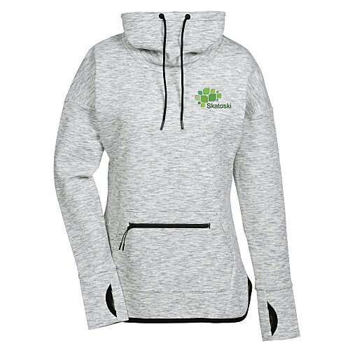Thrive Blend Cowl Neck Sweatshirt - Ladies' Main Image