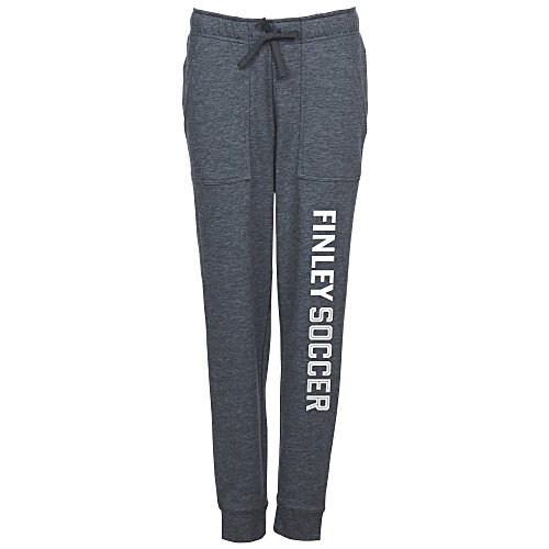Electric Tri-Blend Wicking Joggers - Ladies' Main Image