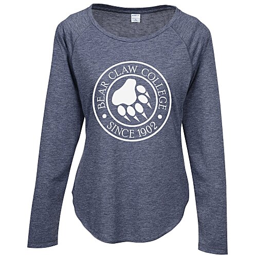 Voltage Tri-Blend Wicking LS T-Shirt - Ladies' Main Image
