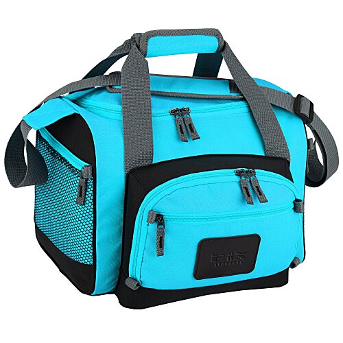 12-Can Convertible Duffel Cooler - Debossed Main Image