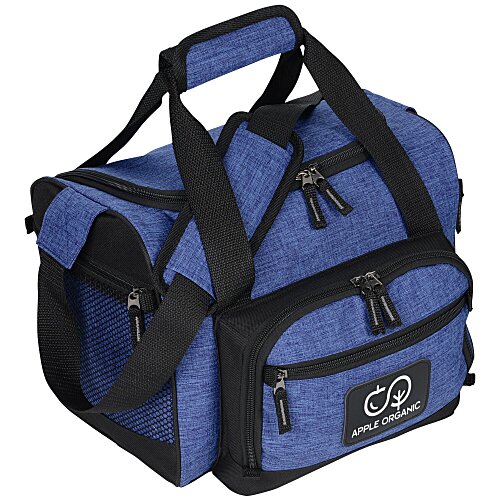 12-Can Heathered Convertible Duffel Cooler Main Image