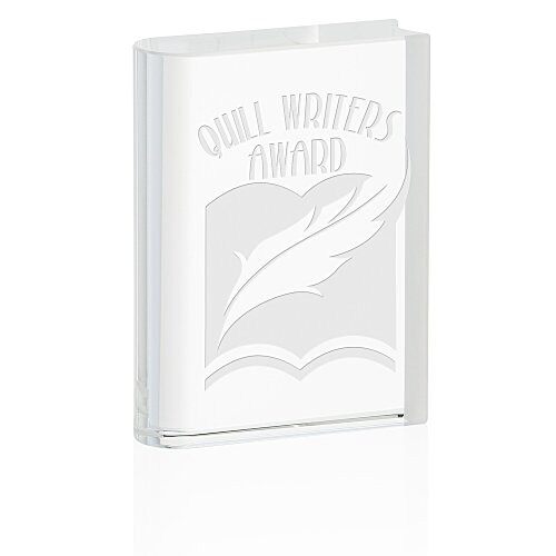 Crystal Book Award - 4" Main Image