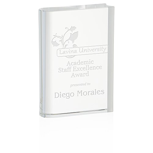 Crystal Book Award - 7" Main Image