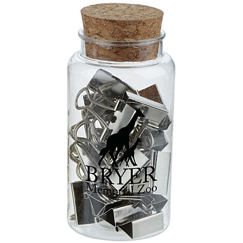 Corked Bottle - Binder Clips Main Image