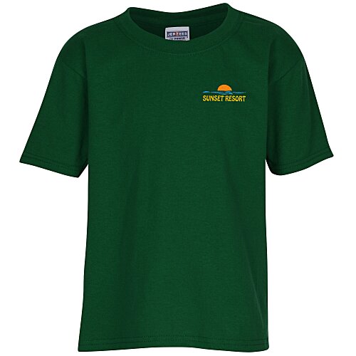 Jerzees Dri-Power 50/50 T-Shirt - Youth - Embroidered Main Image