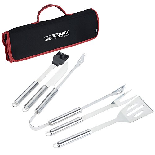Koozie® Camp 5-Piece BBQ Set Main Image