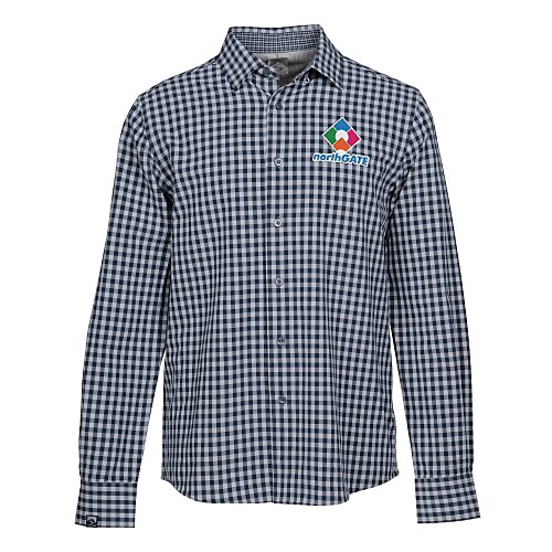 Storm Creek Gingham Performance Stretch Woven Shirt - Men's Main Image