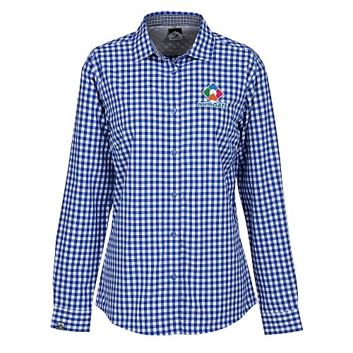 Storm Creek Gingham Performance Stretch Woven Shirt - Ladies' Main Image