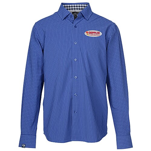Storm Creek Tonal Check Performance Stretch Woven Shirt - Men's Main Image