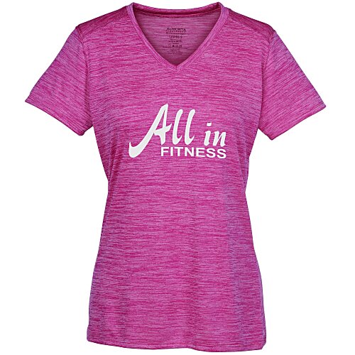 Augusta Shadow Heather Training Tee - Ladies' Main Image