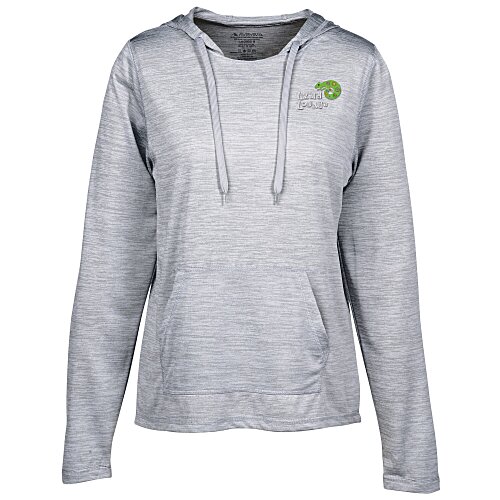 Augusta Shadow Heather Hoodie - Ladies' Main Image