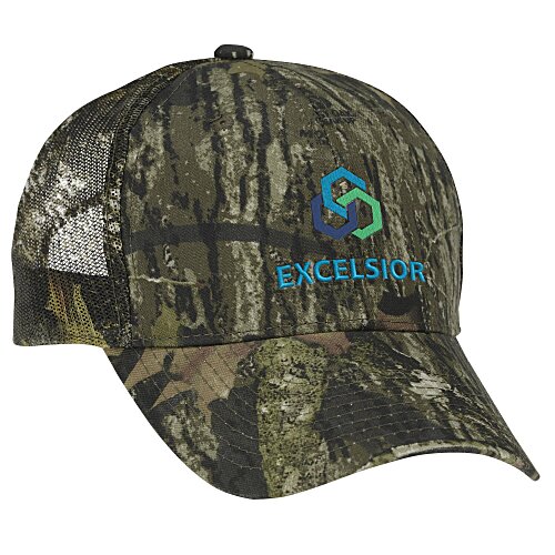 Camo Mesh Cap - Embroidered Main Image