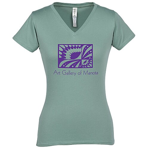 Econscious Organic Cotton V-Neck T-Shirt - Ladies' Main Image