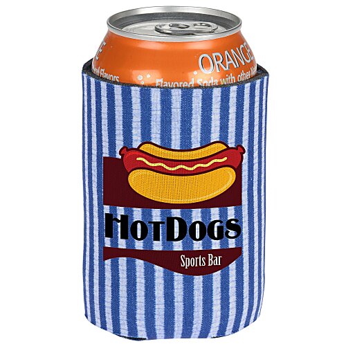 Pocket Can Holder - Seersucker Main Image