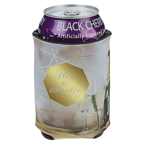Koozie® Chill Collapsible Can Cooler - Celebration Main Image