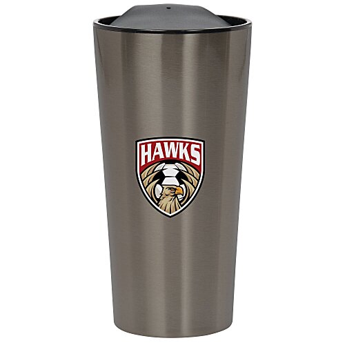 Customized Fashion Metallic Travel Mug - 16 oz - Full Color Main Image