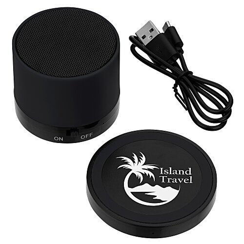 Cosmic Bluetooth Speaker with Wireless Charging Pad Main Image