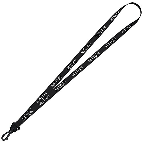 Trapezoid Lanyard - 1/2 inches - 32 inches - Plastic Swivel Snap Hook Main Image