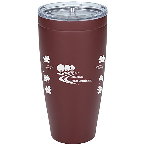 Viking Vacuum Tumbler - 30 oz. - Leaves - 24 hr Main Image