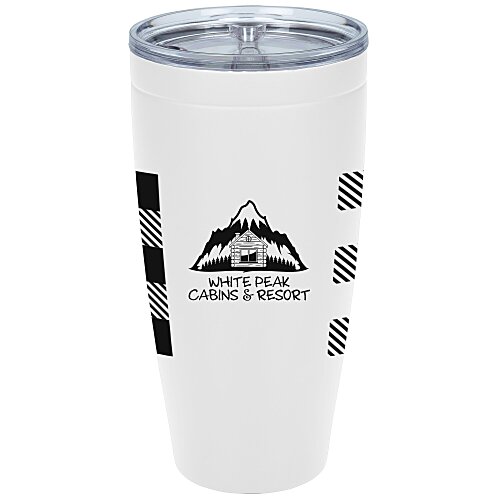 Viking Vacuum Tumbler - 30 oz. - Plaid - 24 hr Main Image