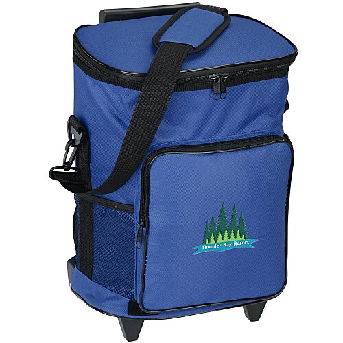 18-Can Rolling Cooler - Embroidered Main Image