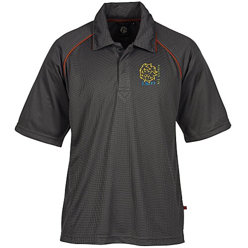 Quad Contrast Piping Performance Polo - Men's Main Image