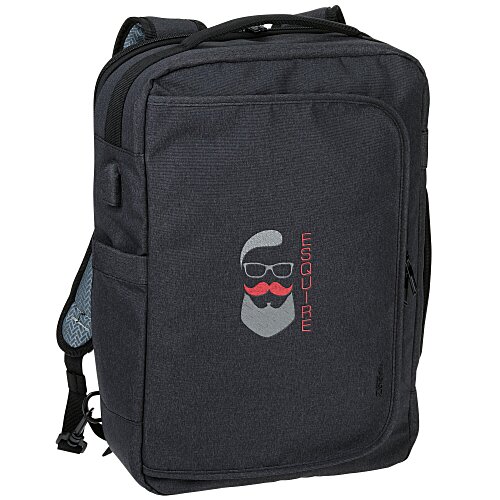 Zoom Guardian Convertible Laptop Backpack - Embroidered Main Image