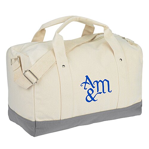 Belair 17-inch Cotton Canvas Duffel Main Image