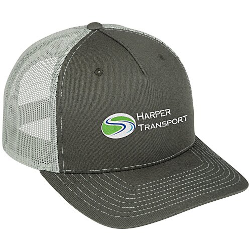 Richardson Five Panel Snapback Trucker Cap Main Image