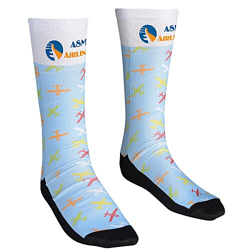 Unisex Patterned Socks - Planes Main Image