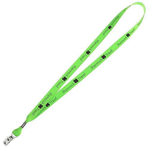 Neon Lanyard - 5/8" - Metal Bulldog Clip Main Image