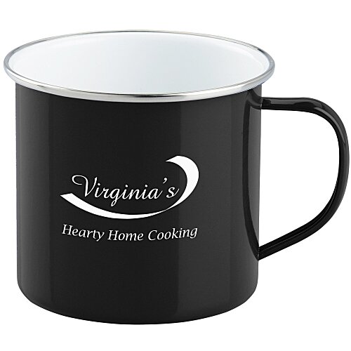 Enamel Metal Campfire Mug - 16 ounces Main Image