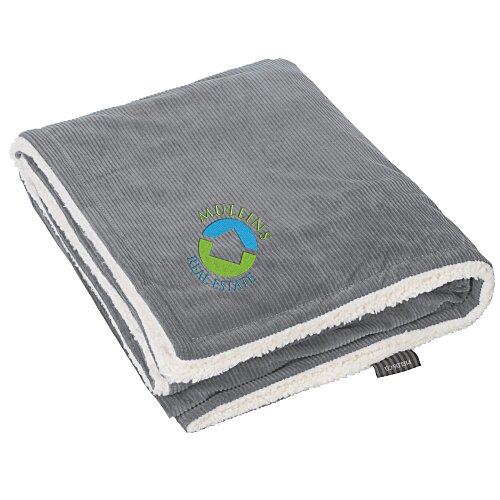 Field & Co. Corduroy Sherpa Blanket Main Image
