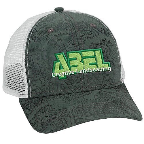DRI DUCK Territory Camo Trucker Cap Main Image