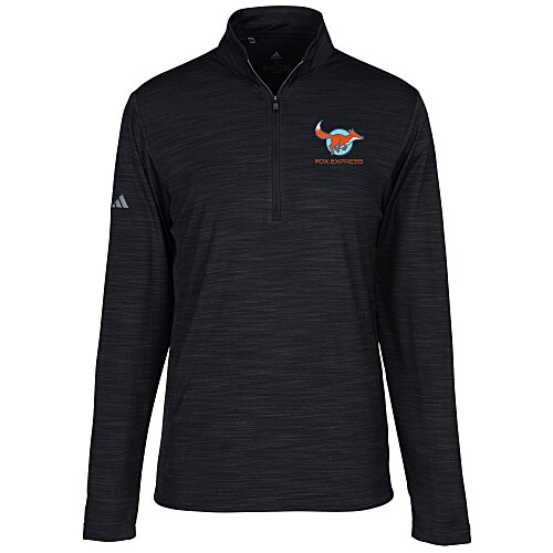 adidas Melange 1/4-Zip Pullover - Men's - Embroidered Main Image