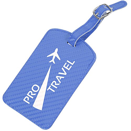 Carbon Fiber Luggage Tag Main Image