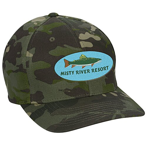 Twill Flexfit Cap - Camo Main Image