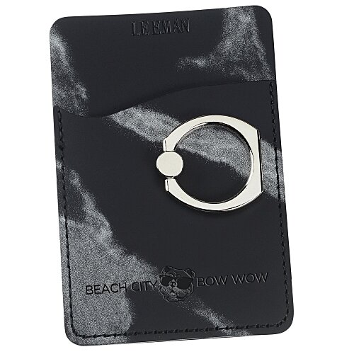 Leeman Marble Smartphone Wallet with Ring Phone Stand Main Image
