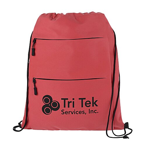 Sterling Microfiber Drawstring Bag Main Image