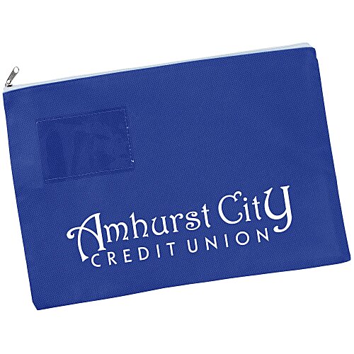 Polypropylene Document Holder with Business Card Window Main Image