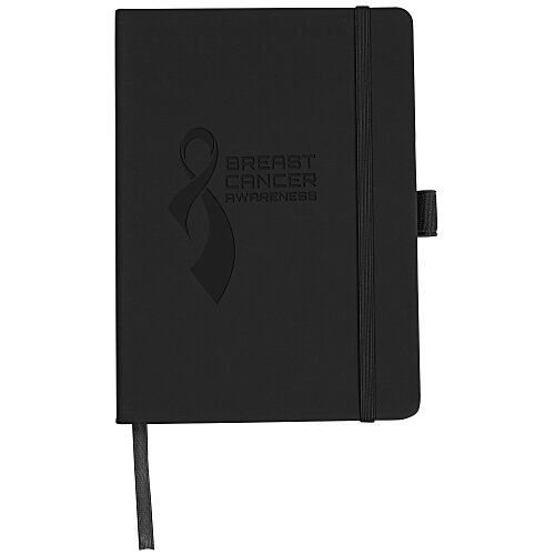 Vienna Satin Touch Hard Cover Notebook - Debossed - 24 hr Main Image