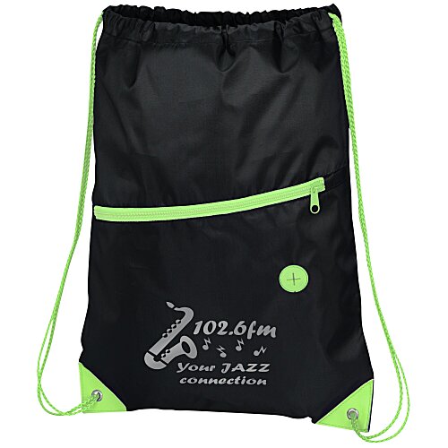 Zorro Drawstring Sportpack - 24 hr Main Image