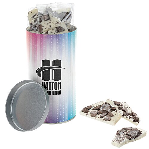 Cookies & Cream Bark Gift Tube Main Image