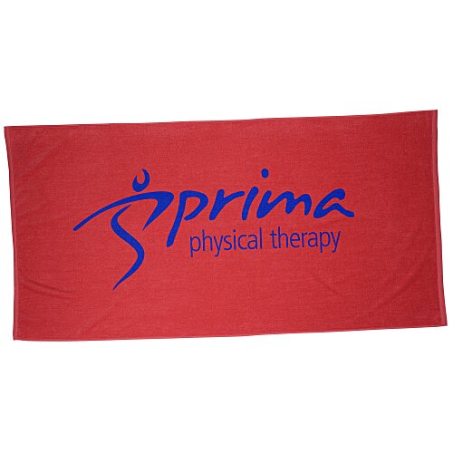 Luxury Beach Towel - Colors - 30 inches x 60 inches Main Image