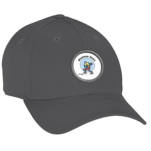 Cotton Twill Structured Cap - Full Color Patch Main Image