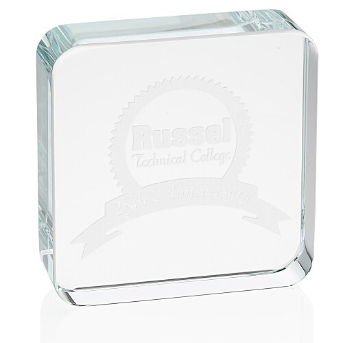 Starfire Paperweight - Square - 24 hr Main Image