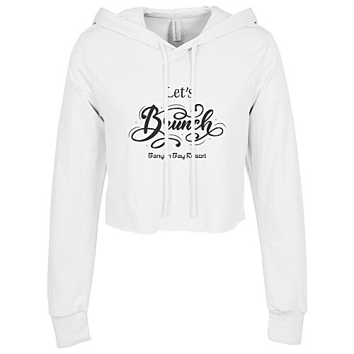 Bella+Canvas Cropped Hooded Tee - Ladies' Main Image