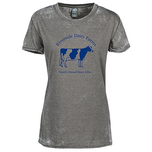 J. America Zen Jersey T-Shirt - Ladies' Main Image